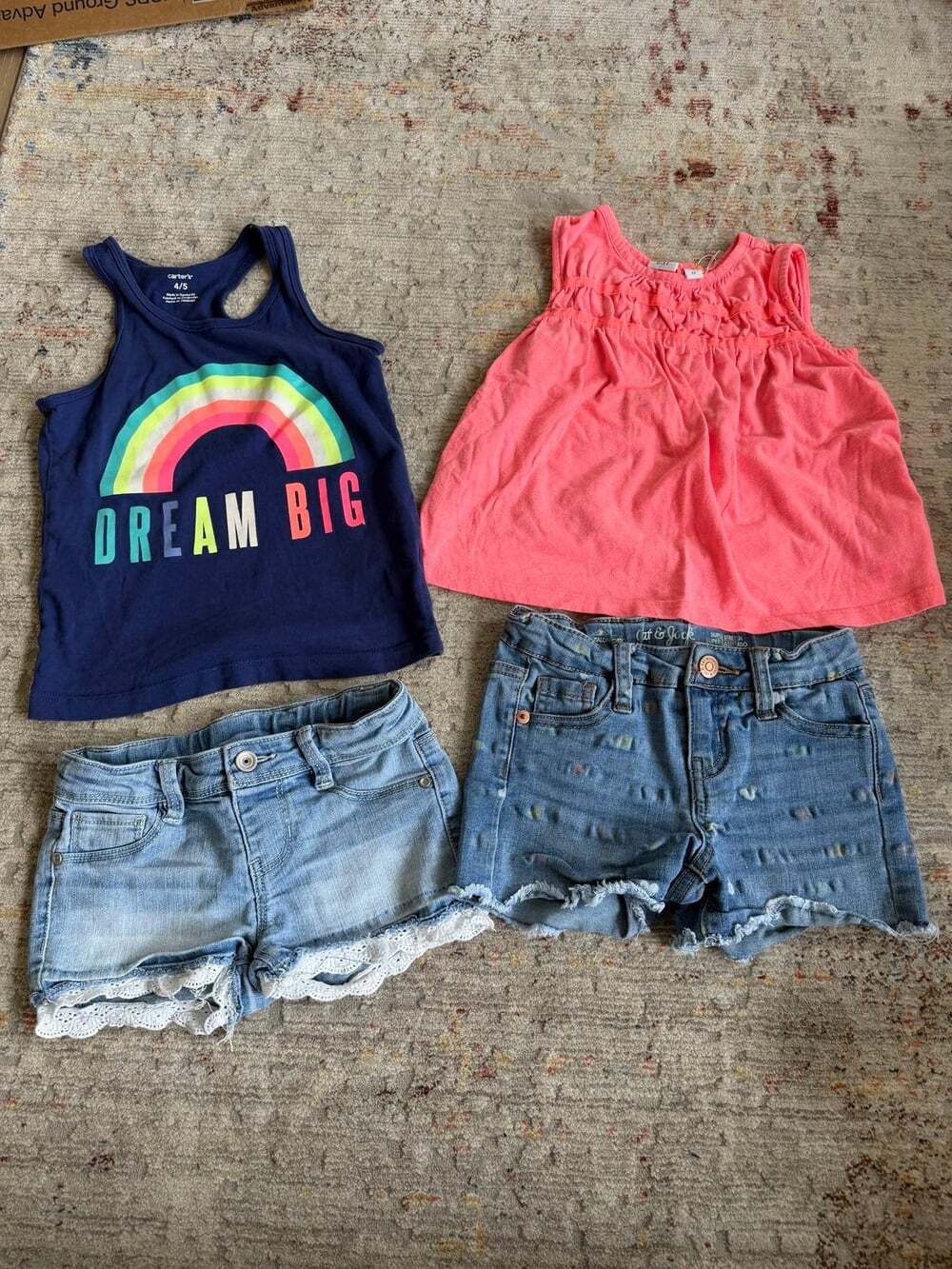 XS Girls' Summer Outfit Lot